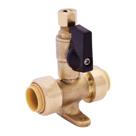 Legend Valve 1/2 PUSH FIT x 1/4 OD D.E. TEE 456-153NL